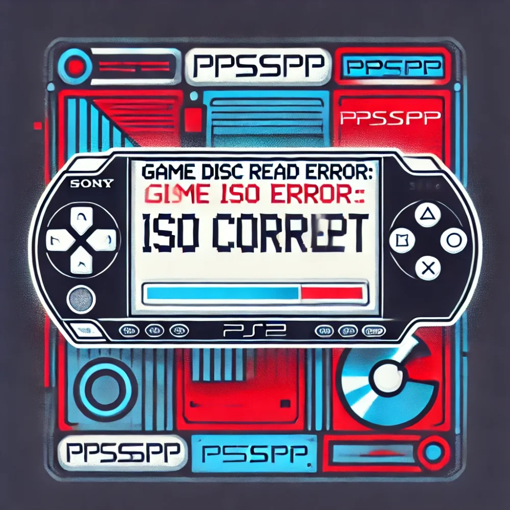 [FIX]Game Disc Read Error: ISO Corrupt in PPSSPP (Emulator)
