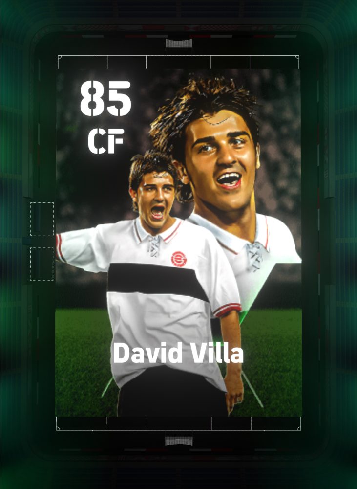 David Villa Training eFootball 2025 Epic Card