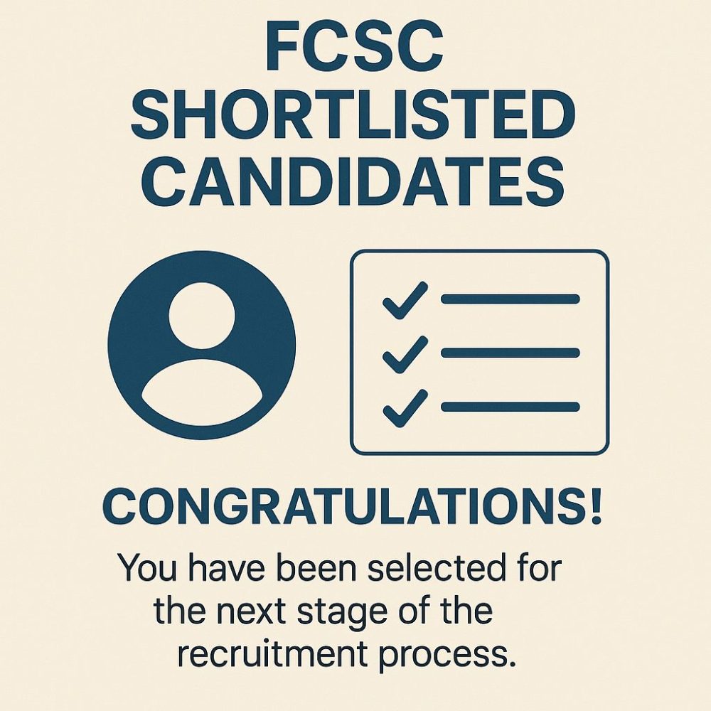 FCSC Recruitment: Portal Login, Shortlisted Candidates, Application Form, Eligibility, How To Apply